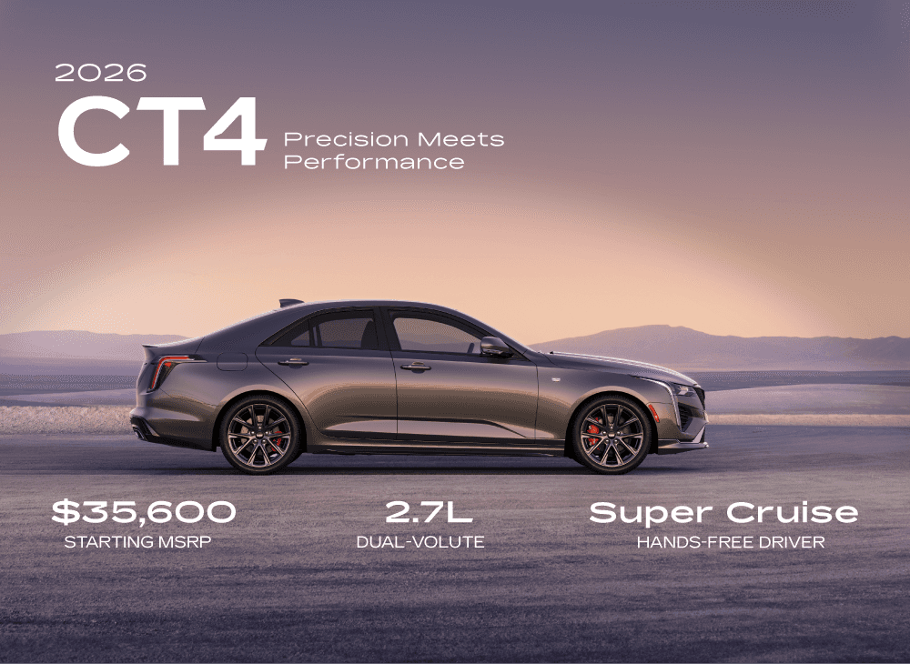 2026 Cadillac CT4 - Precision Meets Performance