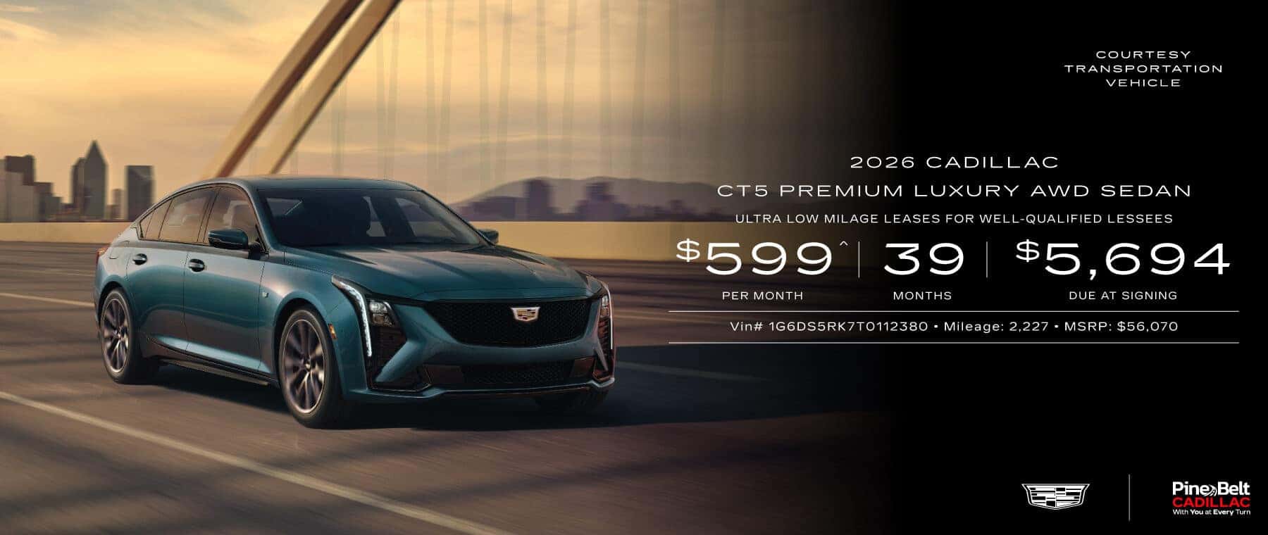 CT5 Lease Offer