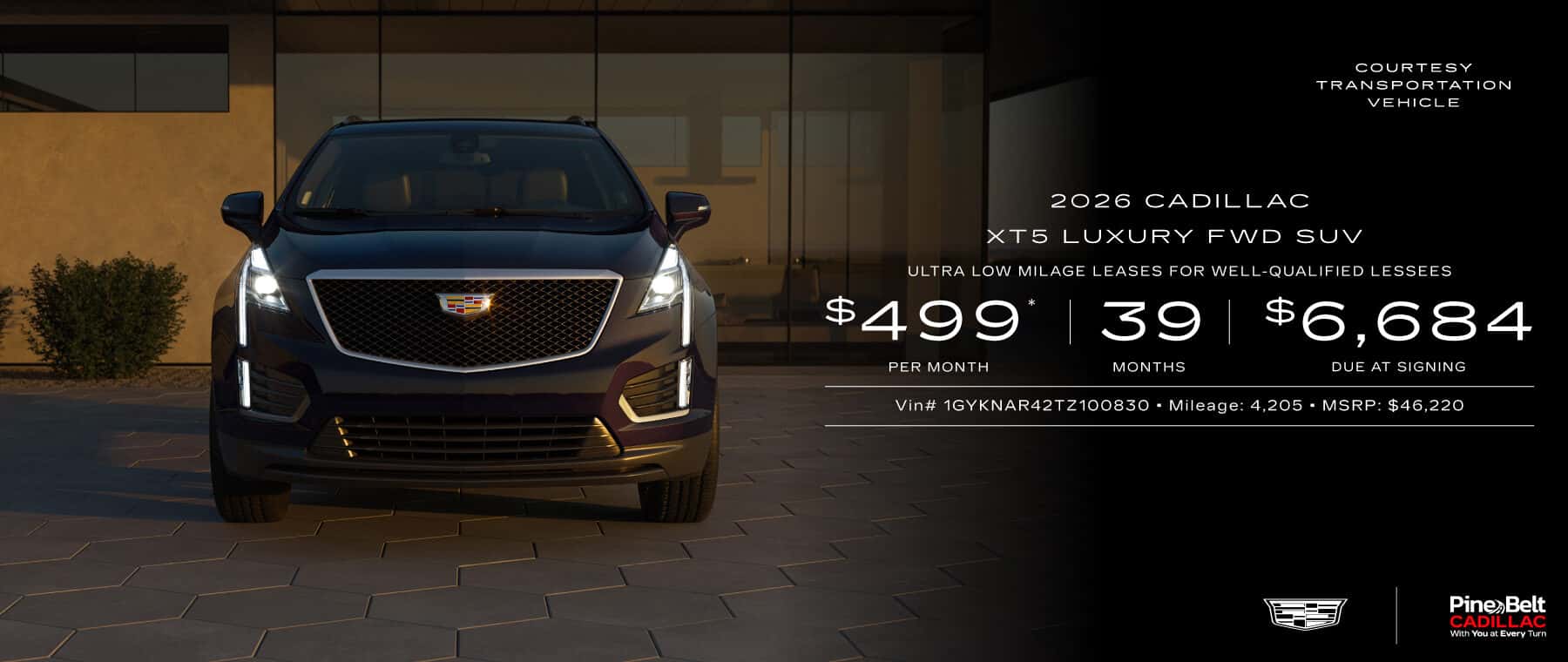 XT5 Offer