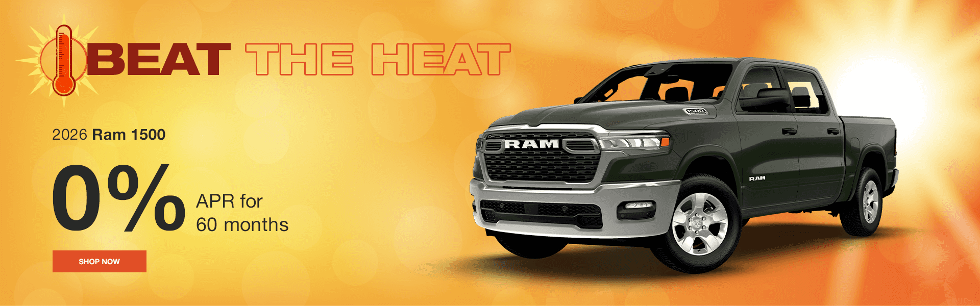2026 Ram 1500 0% APR for 60 months