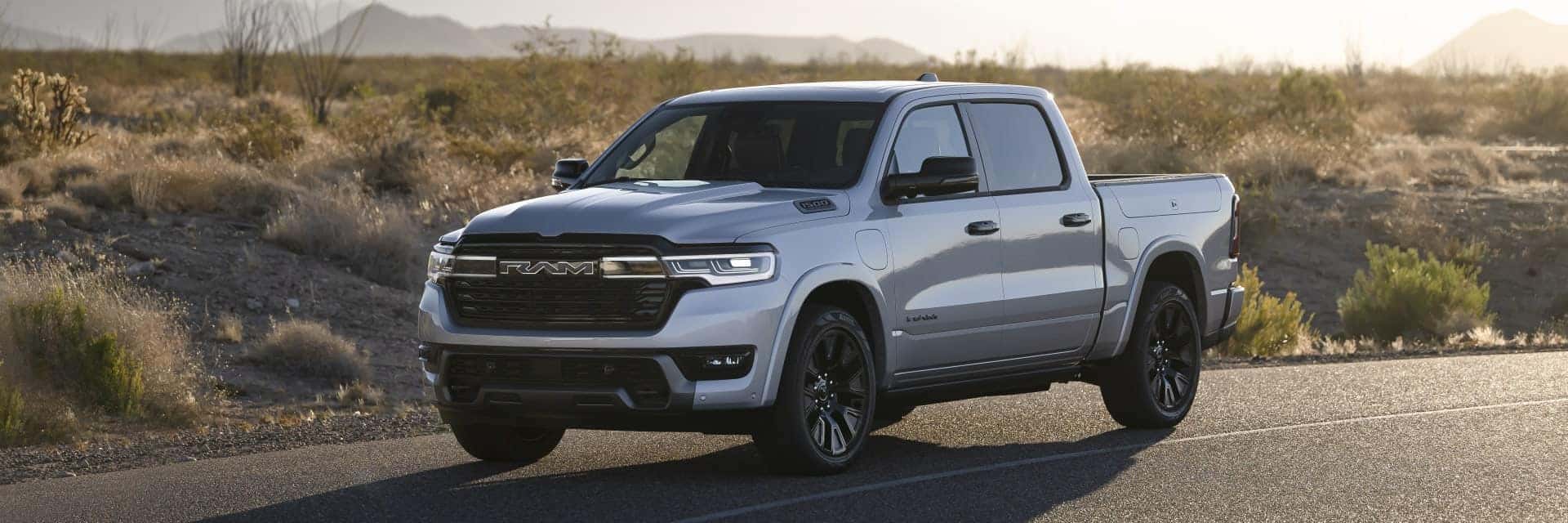 2026 ram 1500 in front of mountains