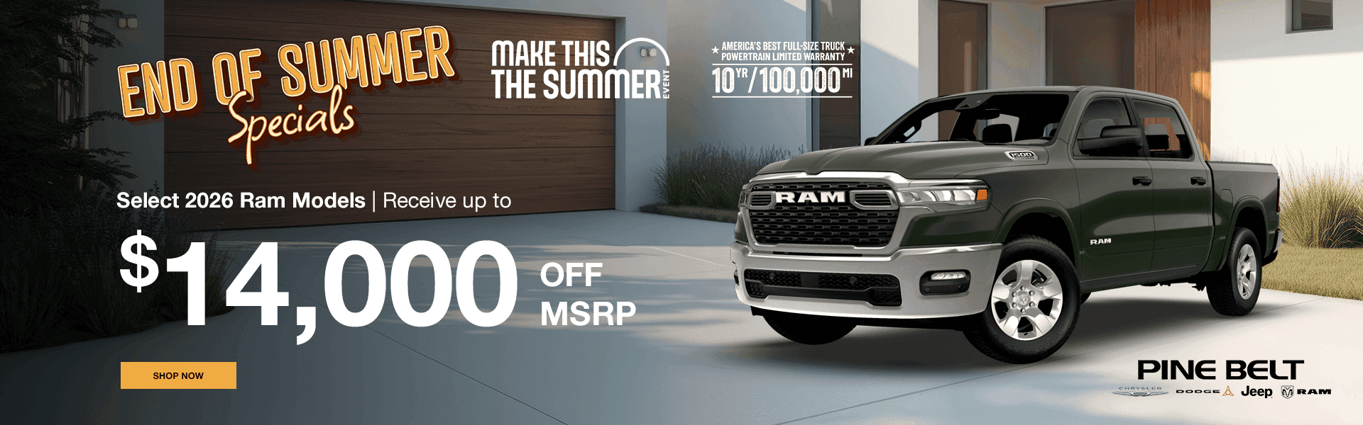 Select 2026 Ram Models