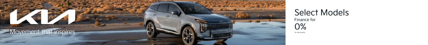 Get 0% APR on Select Models for 48 Months on select new models
