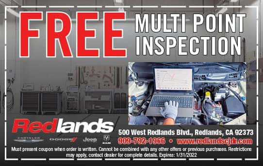 Free Multi-Point Inspection | Redlands CDJR