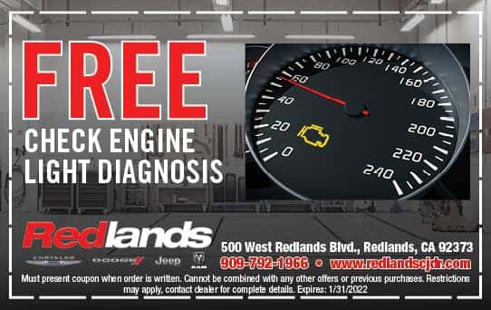Free Check Engine Diagnosis | Redlands CDJR