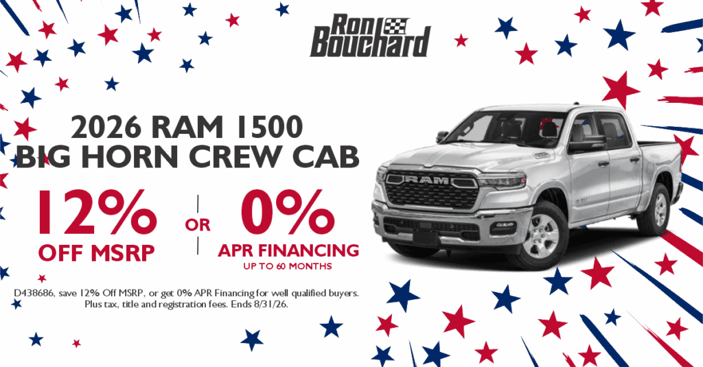 NEW 2026 RAM 1500 BIG HORN CREW CAB