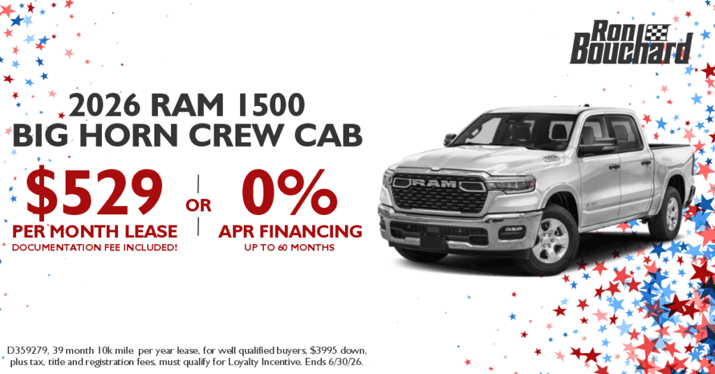 NEW 2026 RAM 1500 BIG HORN CREW CAB