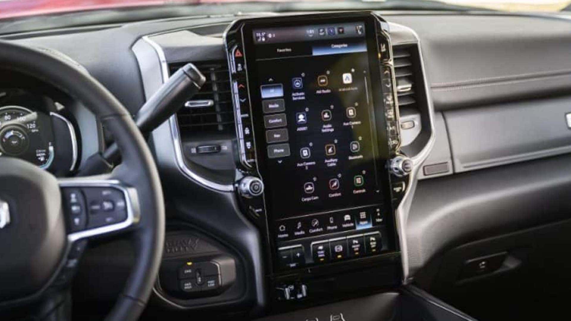 2025 Ram 3500 Screen Inside