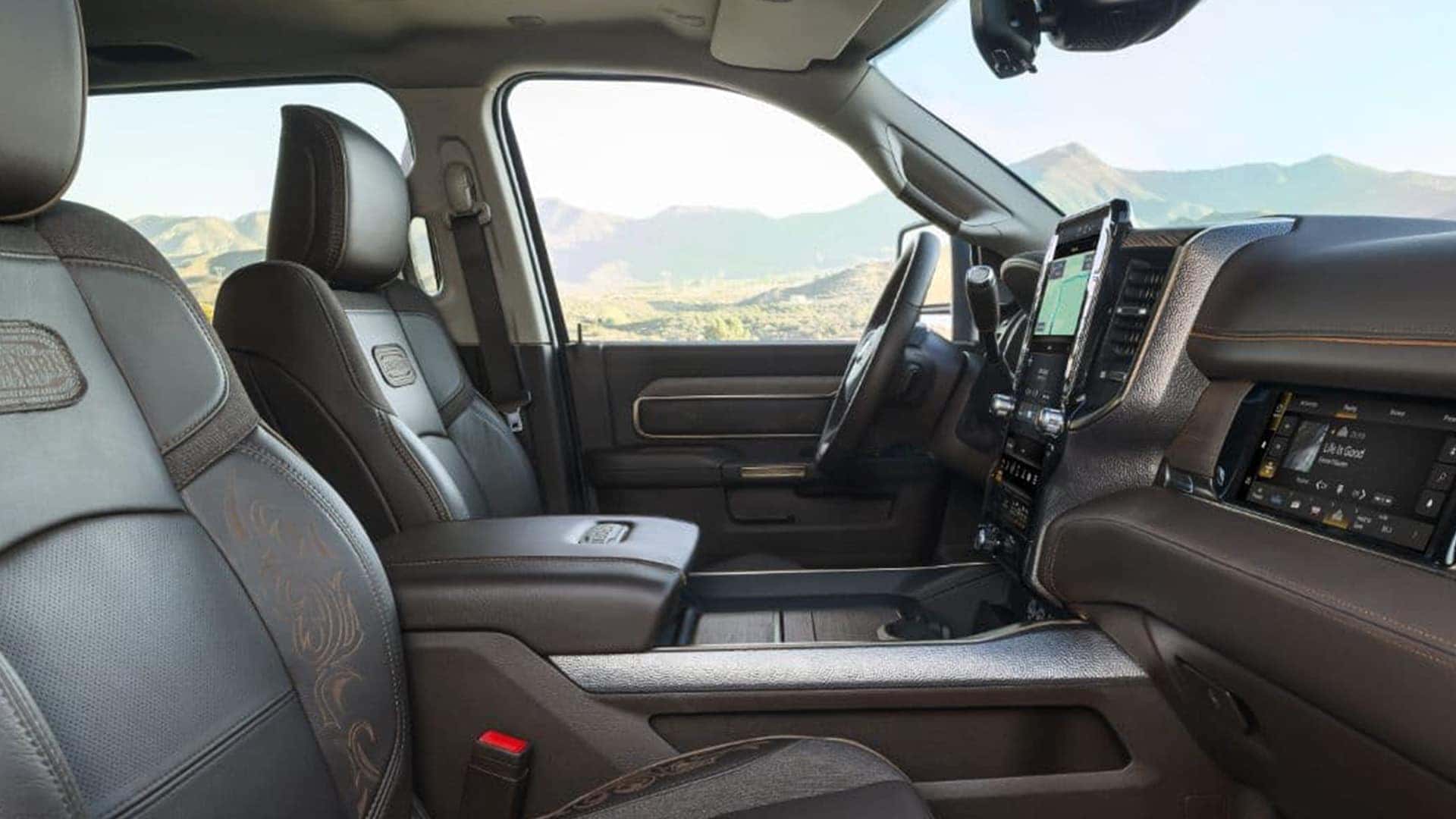 Interior View of 2025 Ram 3500