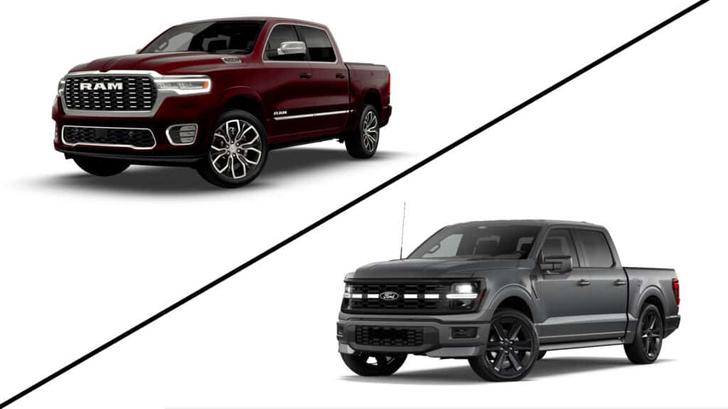 2026 Ram 1500 vs 2026 Ford F-150