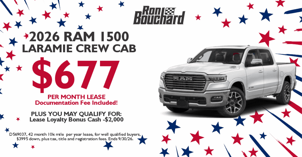 NEW 2026 RAM 1500 LARAMIE CREW CAB