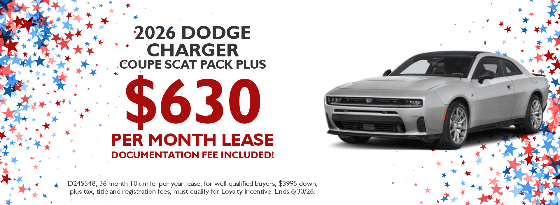 Dodge Charger Lease