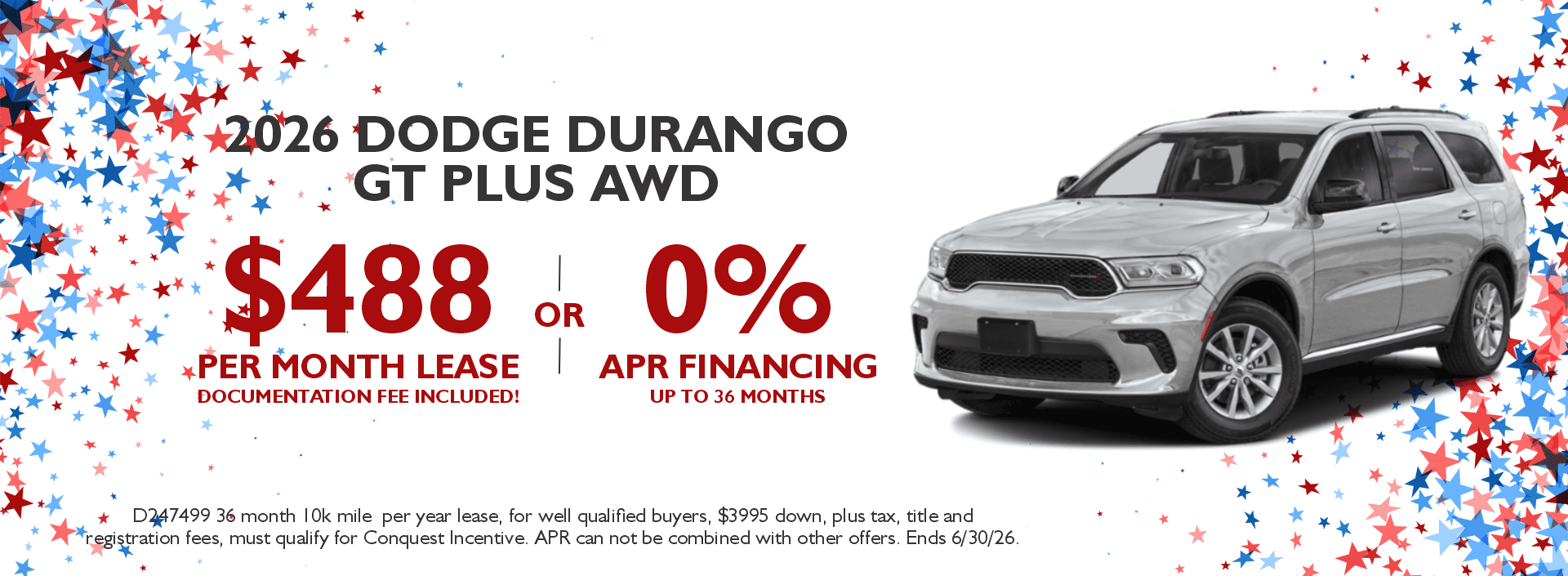 Dodge Durango Lease
