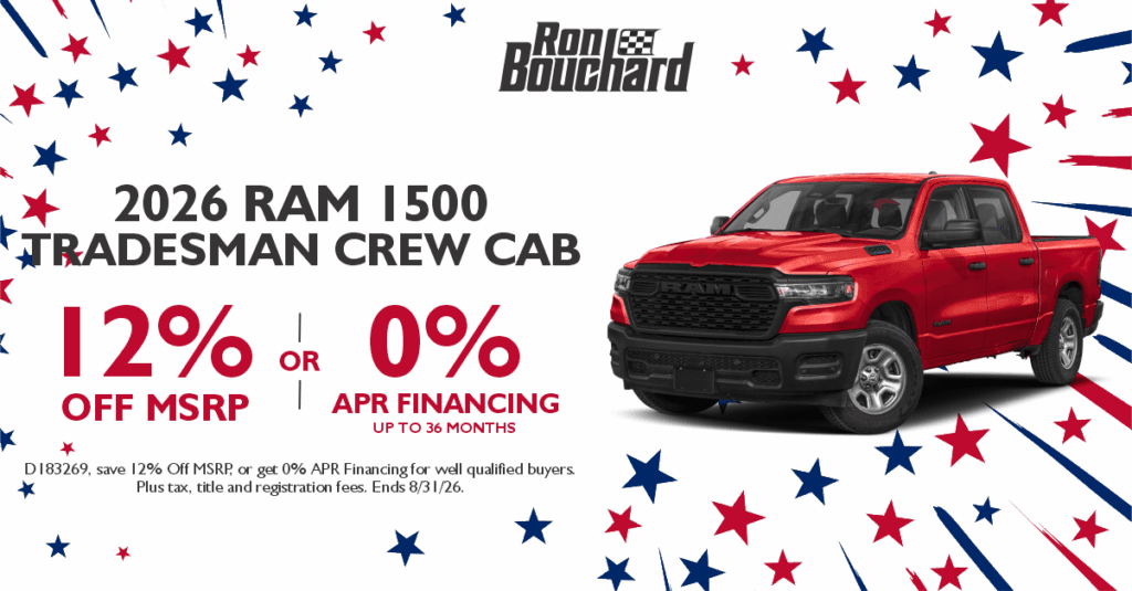 NEW 2026 RAM 1500 TRADESMAN CREW CAB