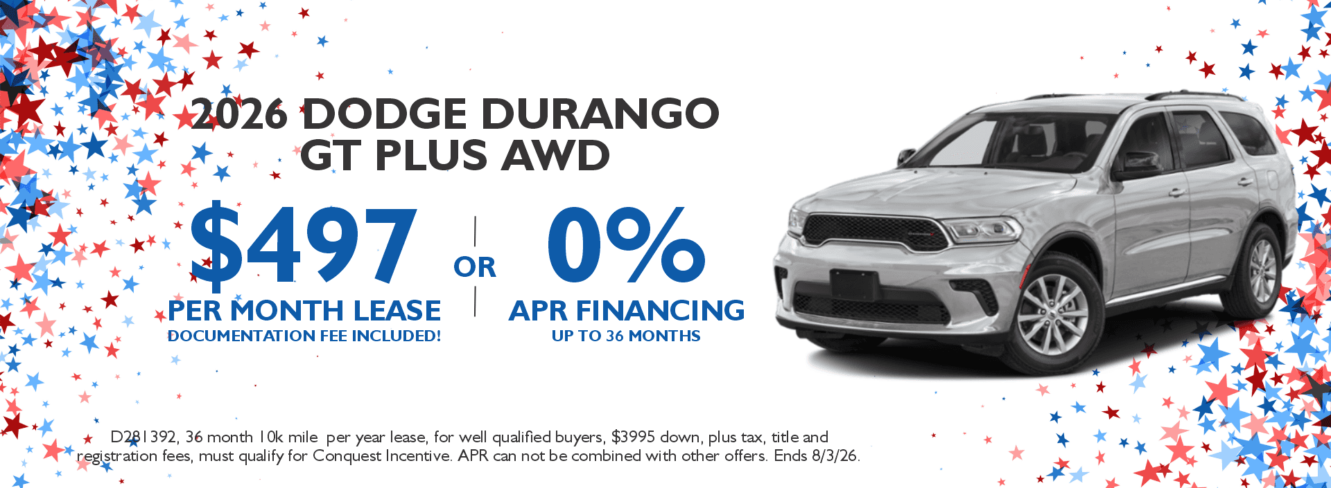 Dodge Durango Lease