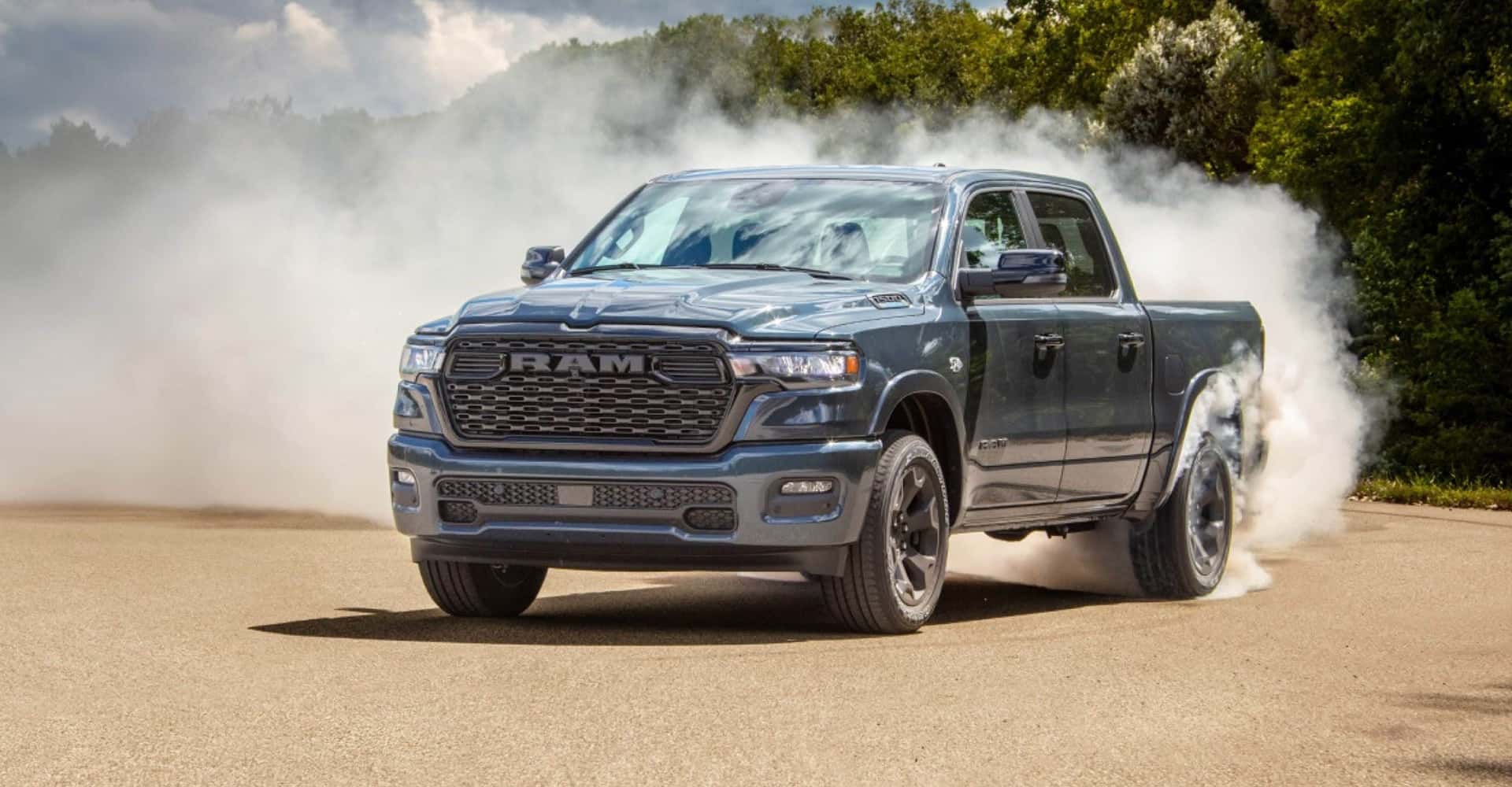 Ram 1500 in blue