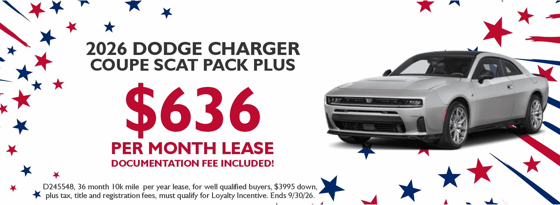 Dodge Charger Lease