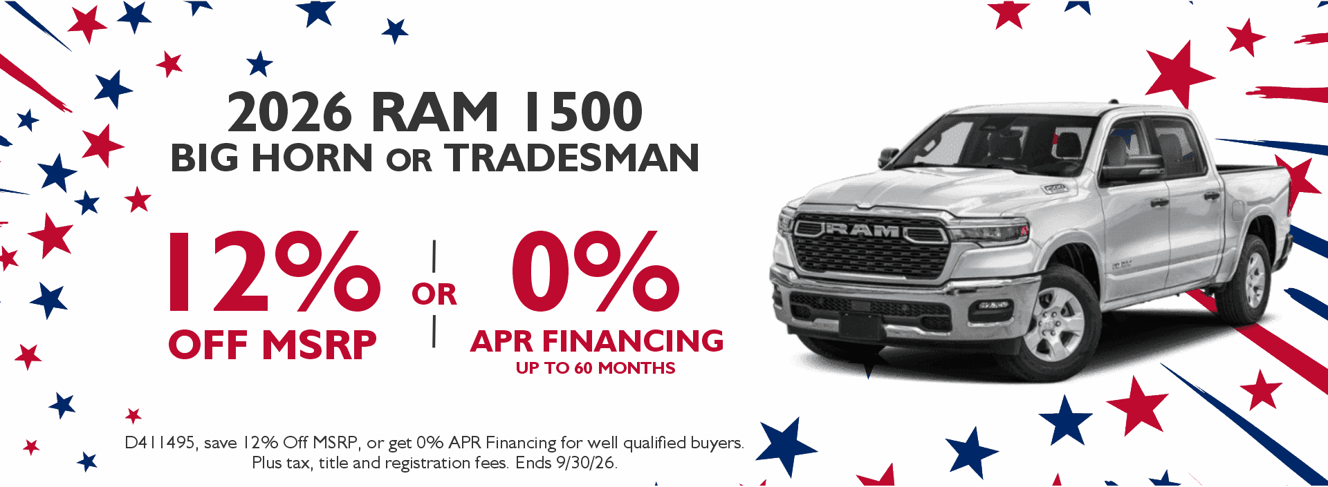 Ram 1500 Offers
