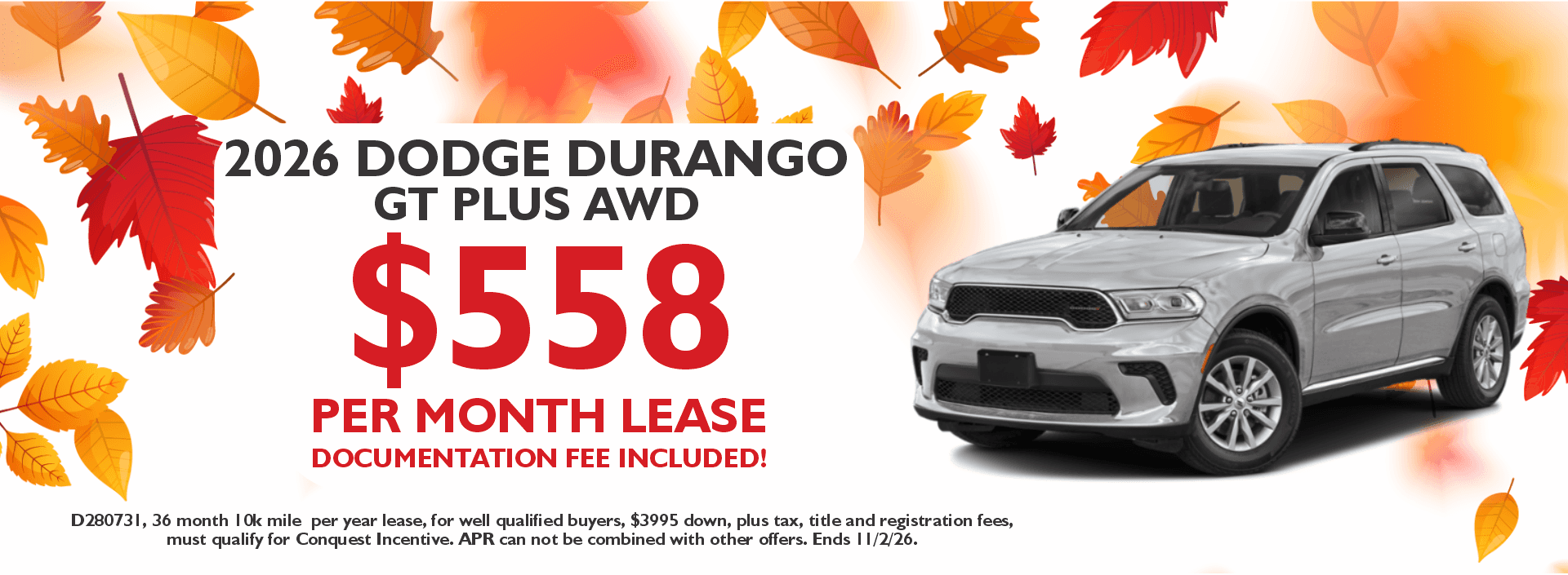 Dodge Durango Lease
