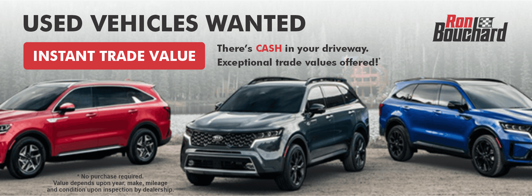 Instant Trade Offer at Ron Bouchard Kia
