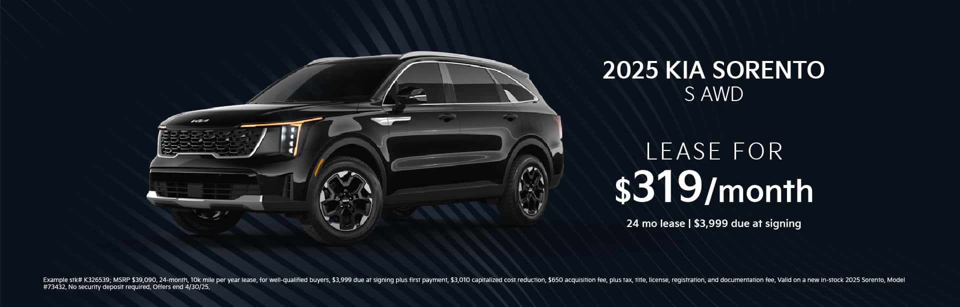 Sorento Lease Offer