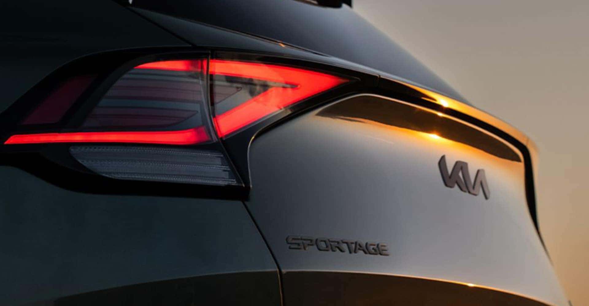 kia sportage back