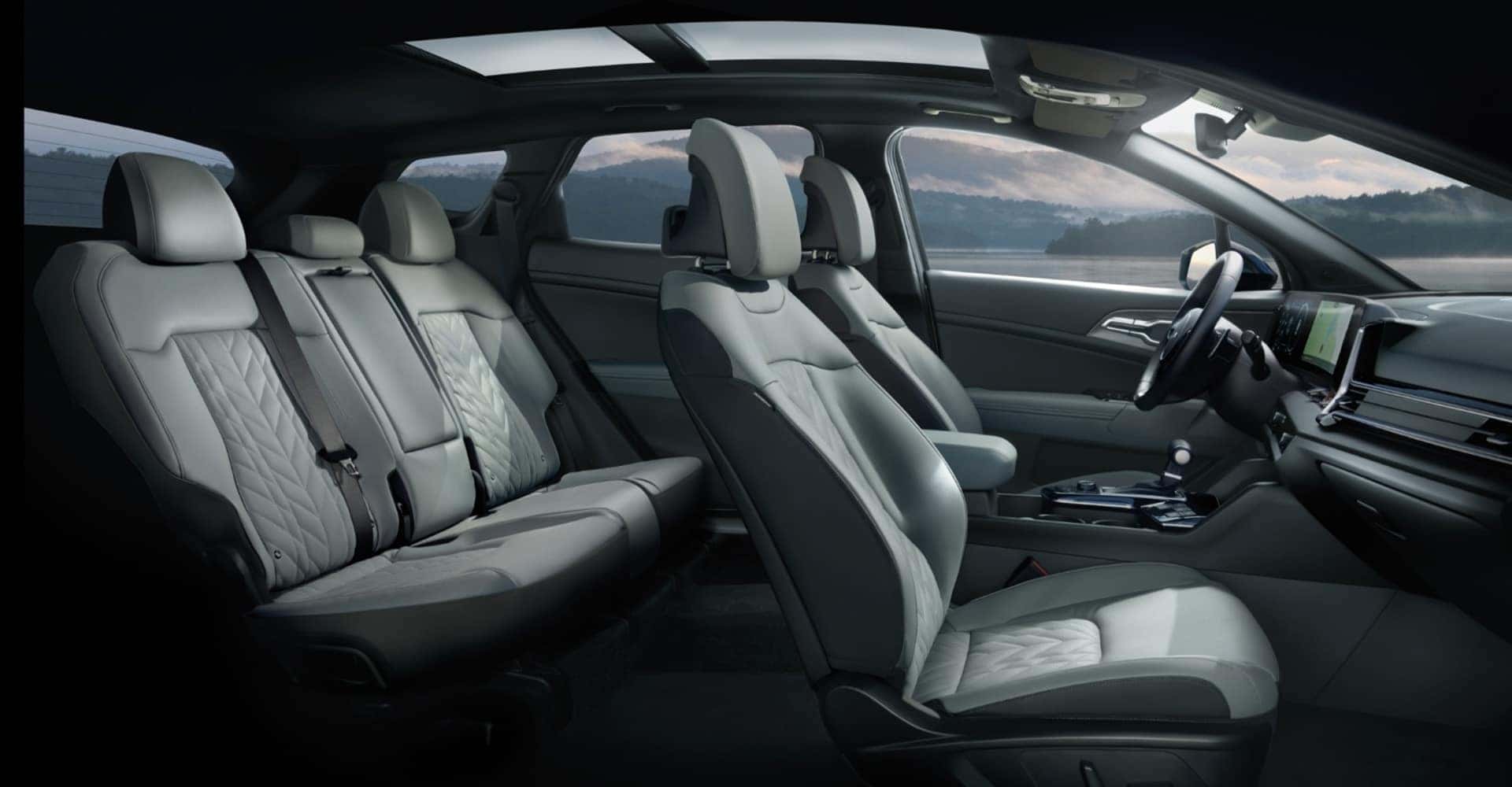 kia sportage interior