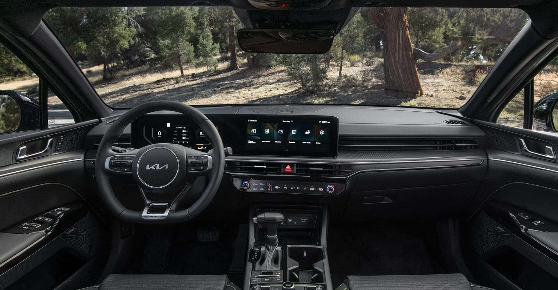2026 Kia K5 inside