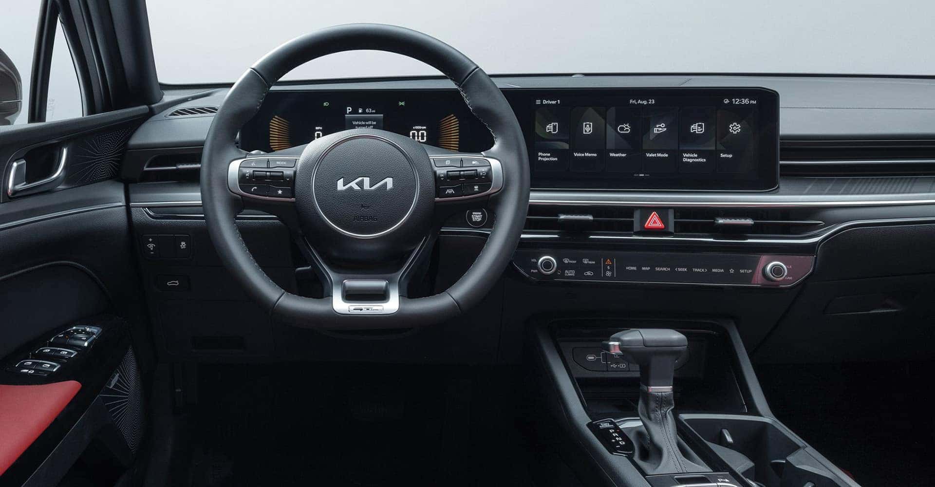 2026 Kia K5 interior front