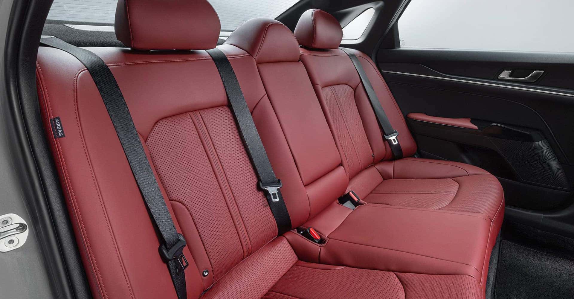 2026 Kia K5 red backseats