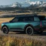 2027-Kia-Telluride-teal-in-mountain