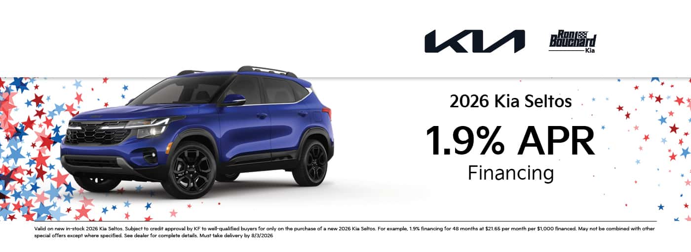 July Kia Seltos Offer