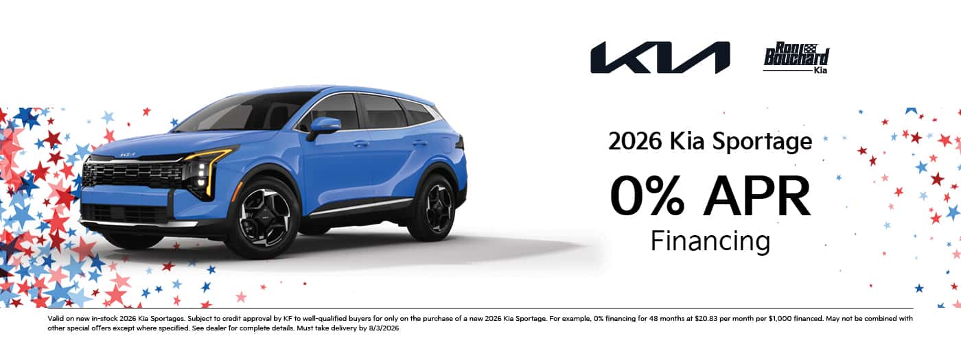 July Kia Sportage OFfer