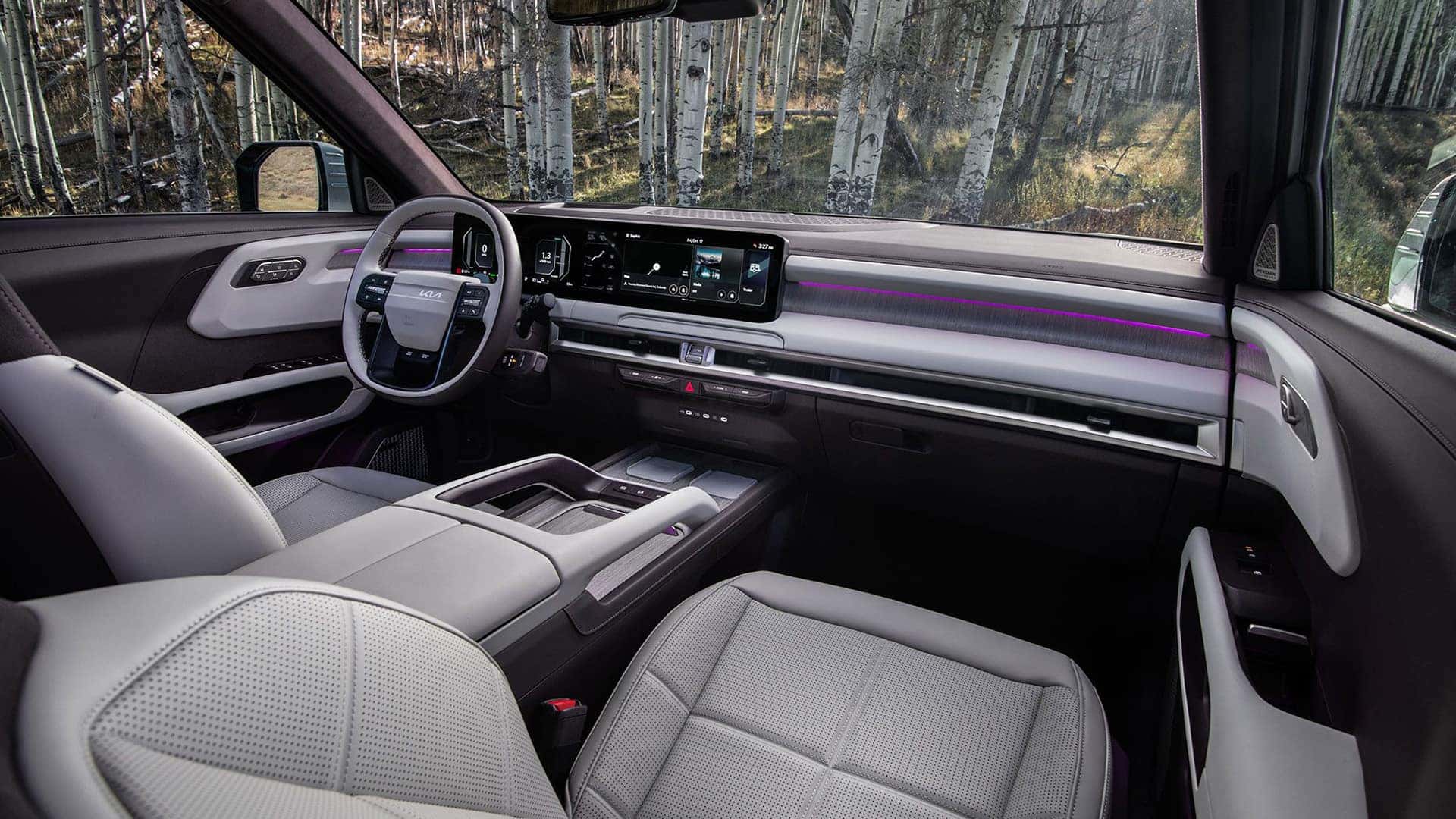 2027 Kia Telluride Interior front seating