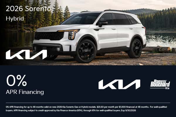 2026 Kia Sorento Hybrid 