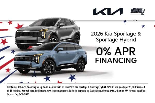 2026 Kia Sportage & Sportage Hybrid 