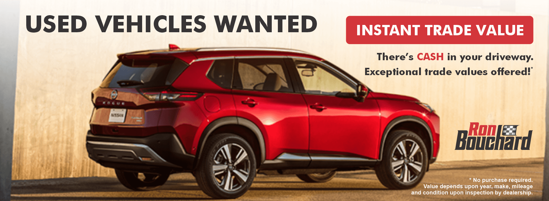 Instant Trade Offer at Ron Bouchard Nissan