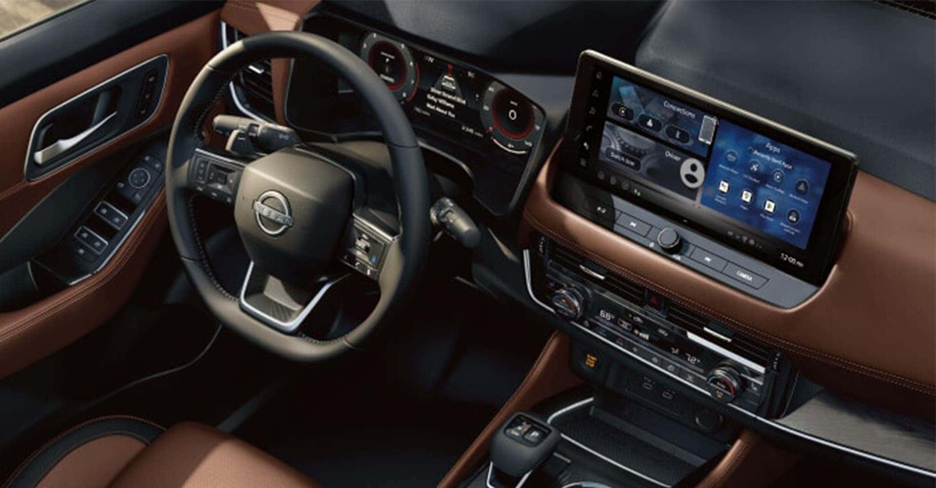 Dashboard of 2025 Nissan Rogue