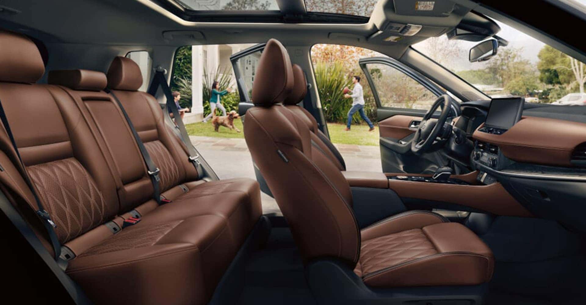 Interior of 2025 Nissan Rogue