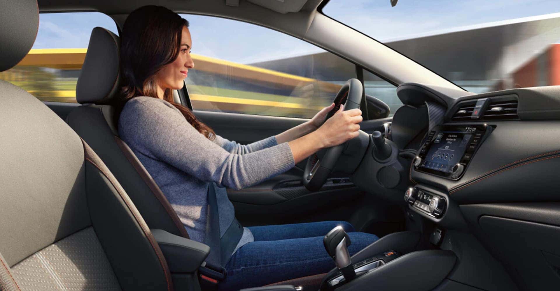 2025 Nissan Versa driving