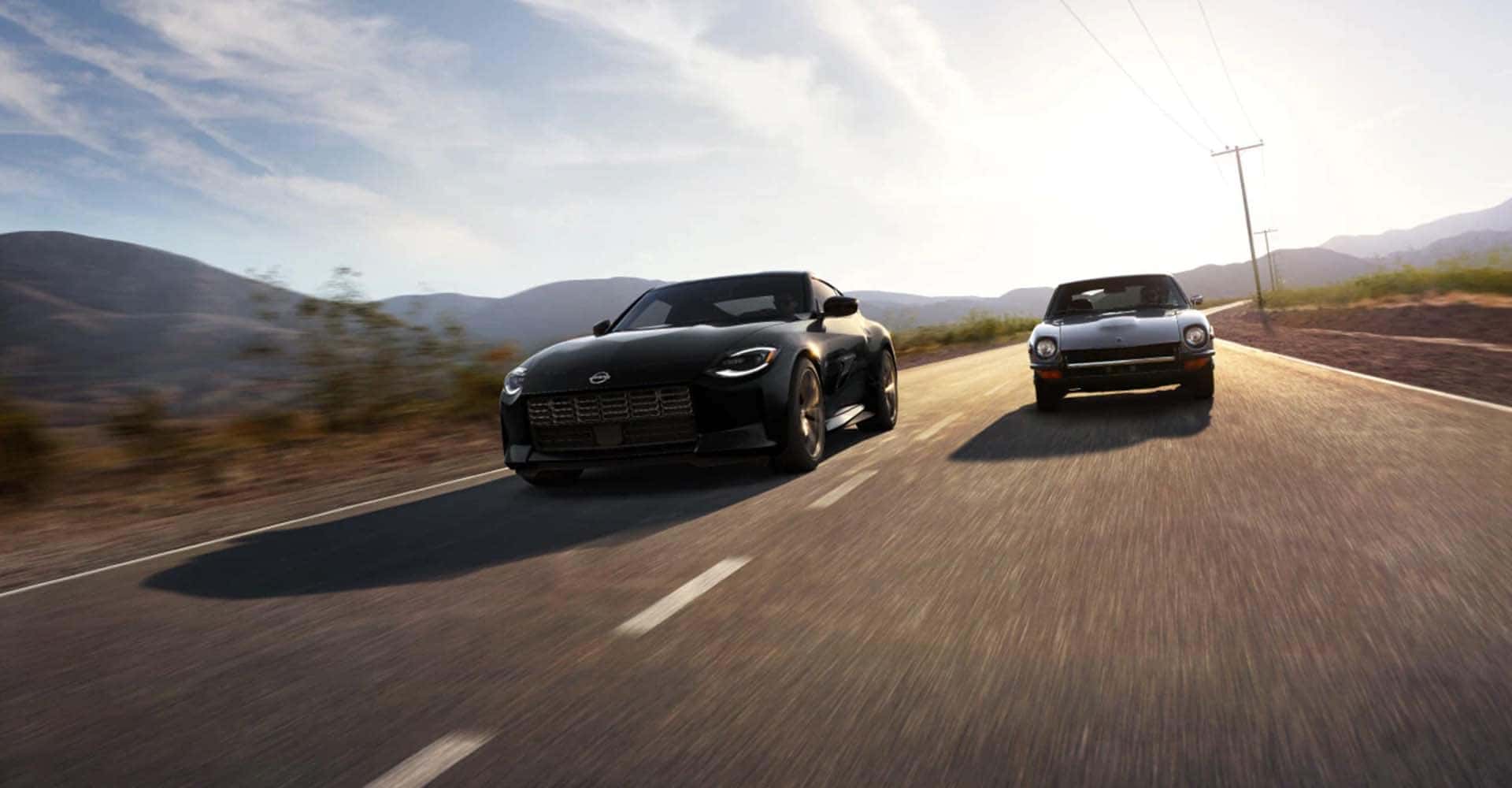 2025-nissan-z-black-front-view-highway
