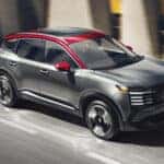 2026 Nissan Kicks in red and grey