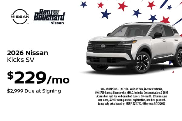 2026 Nissan Kicks SV AWD