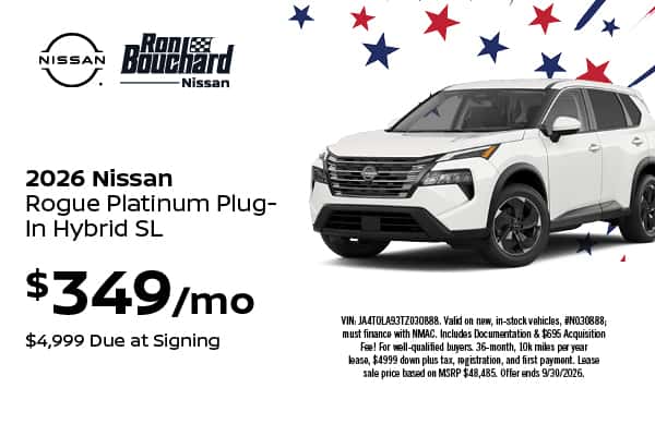 2026 Nissan Rogue Plug-In Hybrid Platinum