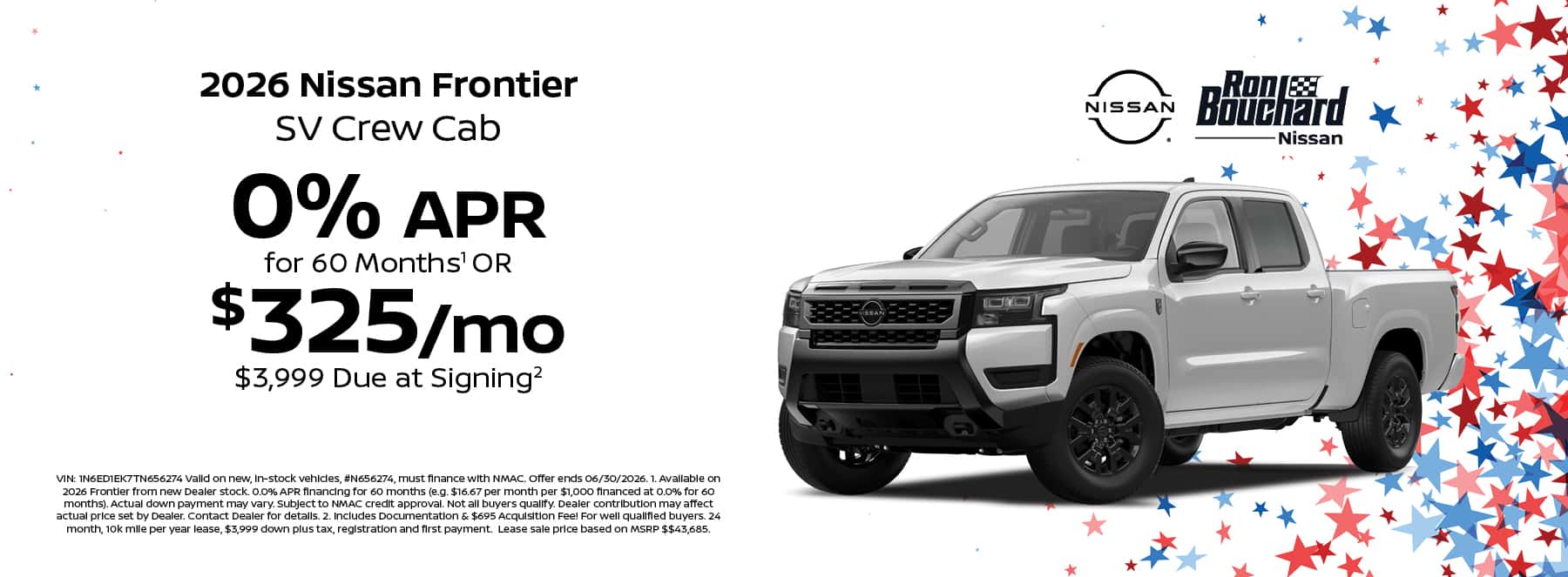 June Frontier Offer