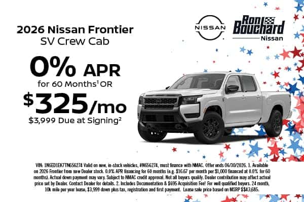 2026 Nissan Frontier SV Crew Cab
