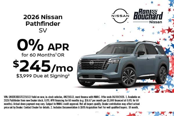 2026 Nissan Pathfinder SV