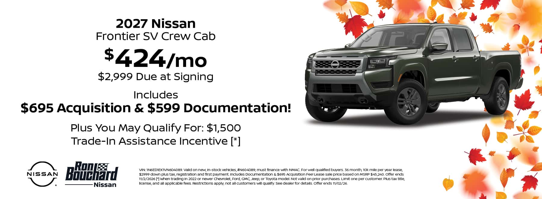 October 2027 Frontier Offer