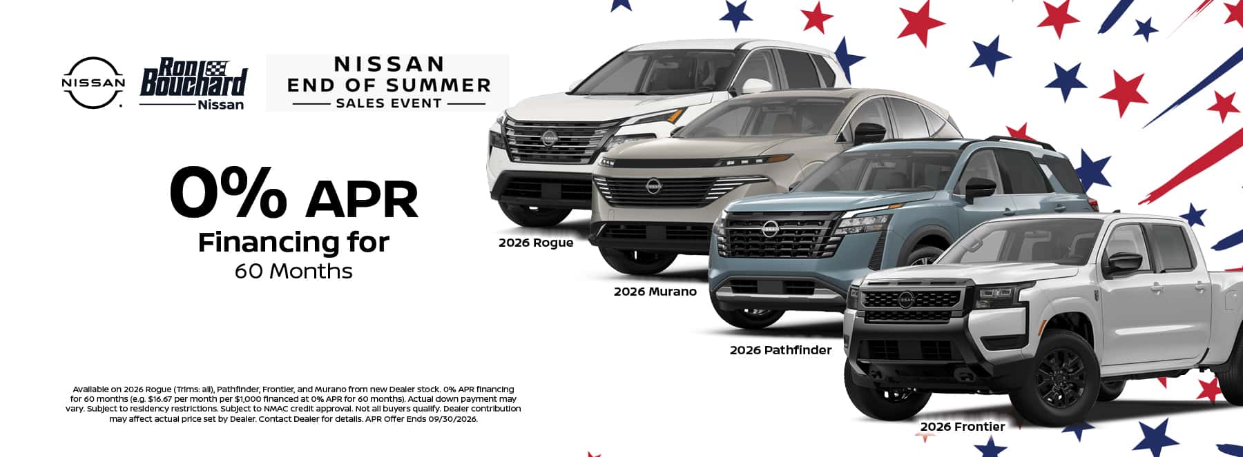 Nissan 0% OFfer