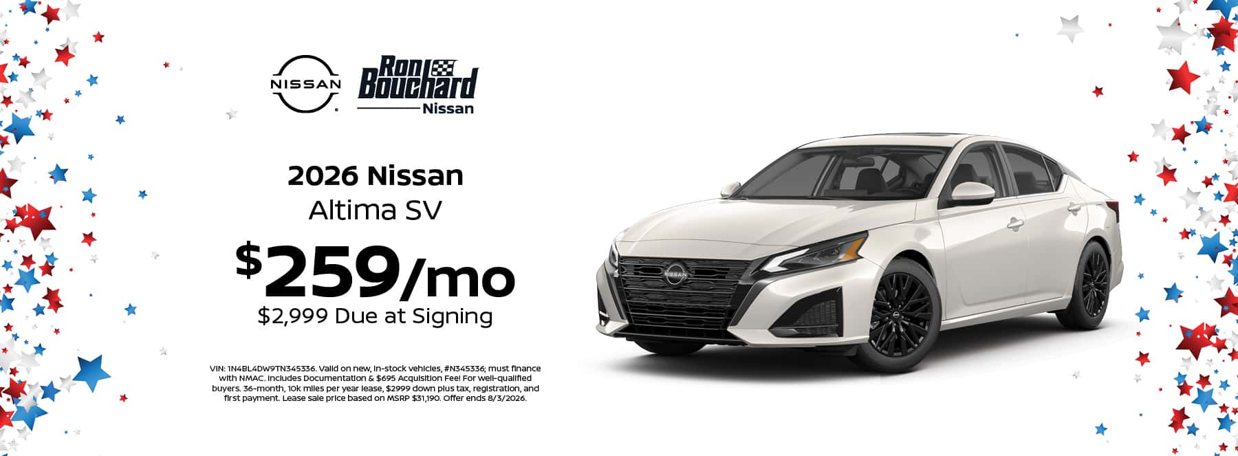 2026 Nissan Altima SV
